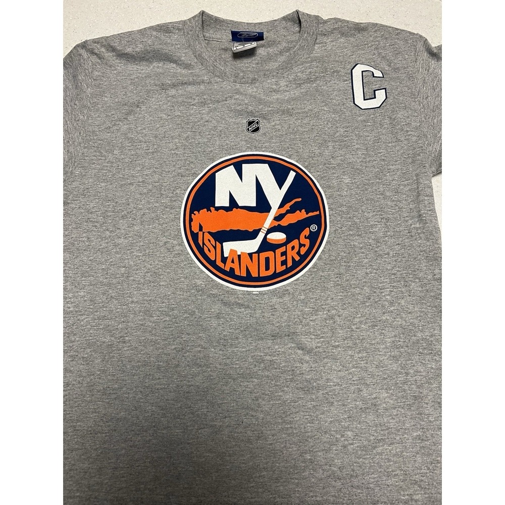 NWT NHL New York Islanders Guerin Jersey Shirt Kids#13 Gray LG